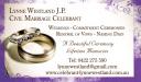 Lynne Westland J.P - Civil Marriage Celebrant